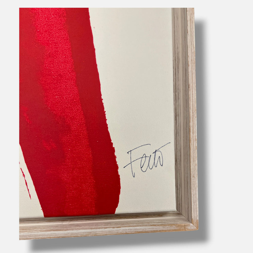 Luis Feito López "Noviembre I" 1998 Limited Signed Fine Wall Art