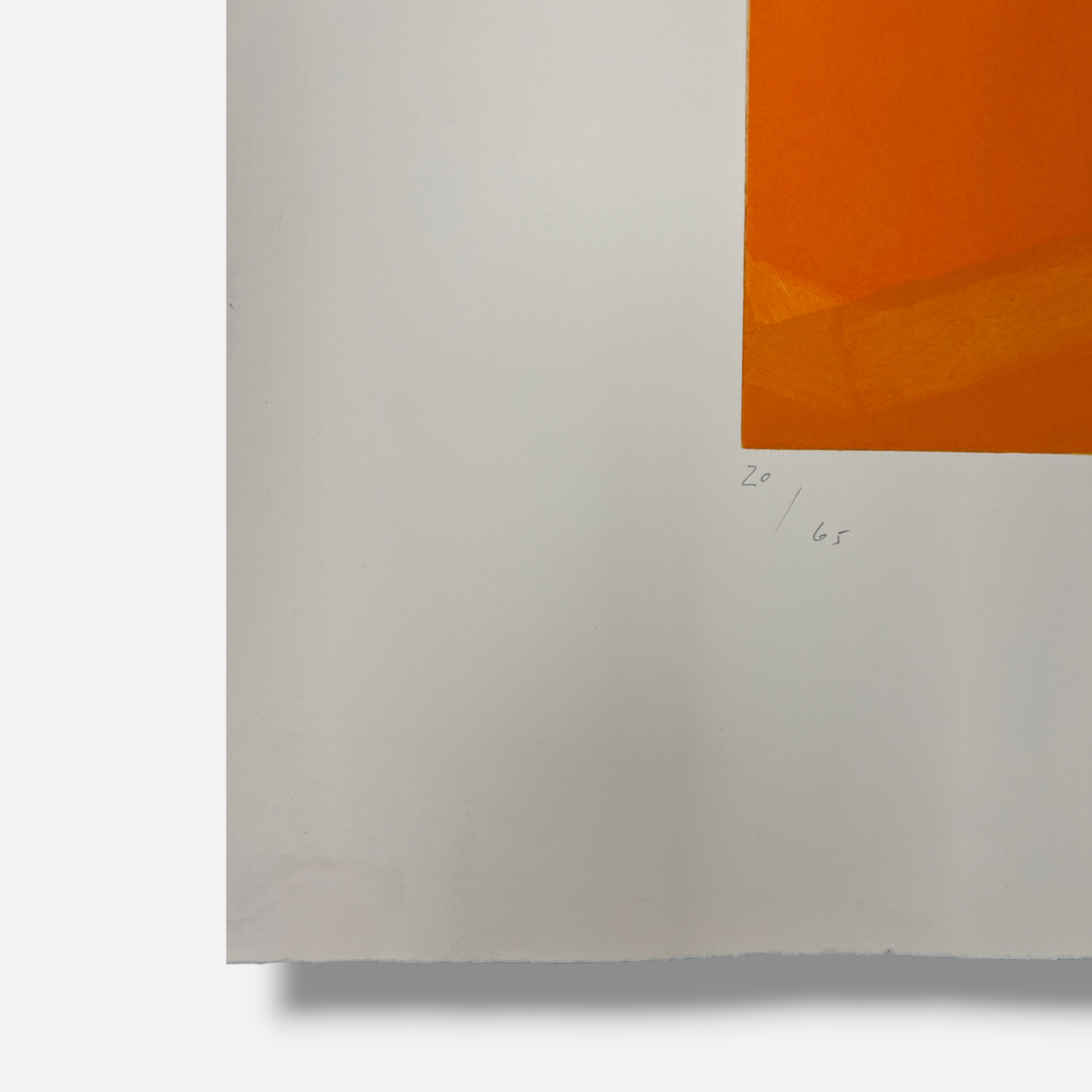 Joaquín Capa Eiriz "Orange" 2000 Limited Signed Fine Wall Art Print