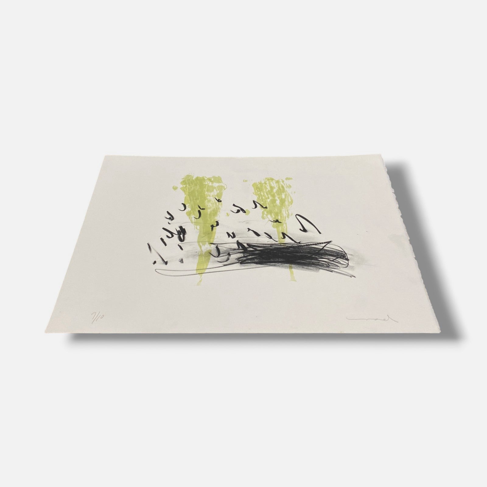 David Israel Pérez Aznar "Cierzo IV" 1999, Fine Wall Art Print | 53 x 37 cm