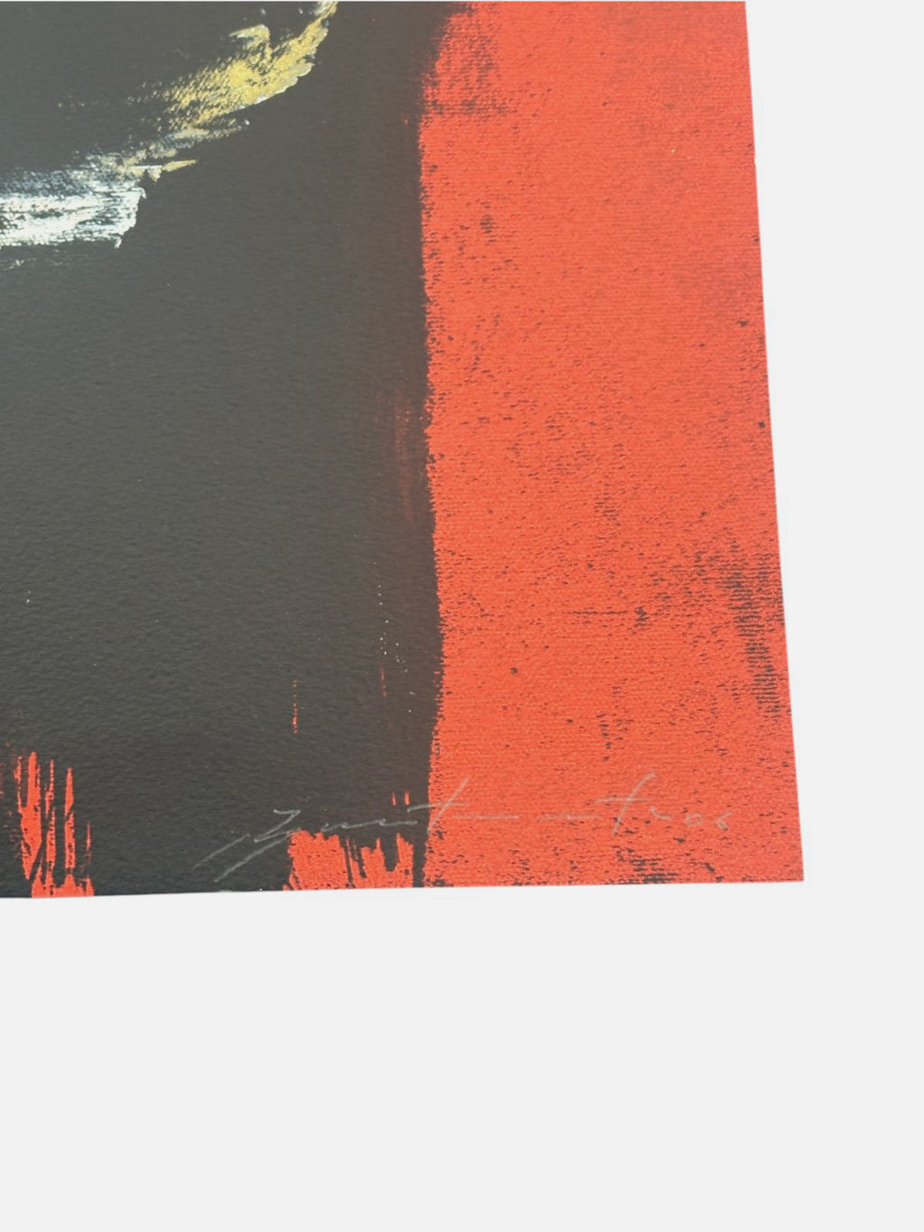 José Luis Bustamante "Imagenes Del Fuego I" Limited Signed Wall Art 70L x 50W cm