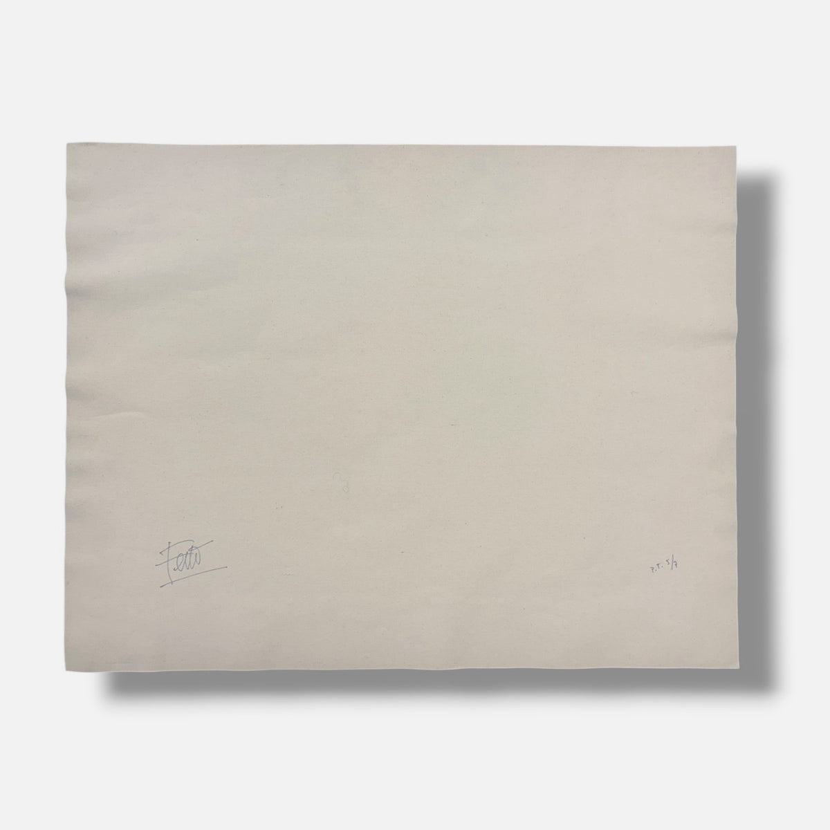 Luis Feito López "Valle de Lozoya IV" 2003 P.T. Limited Signed Fine Wall Art
