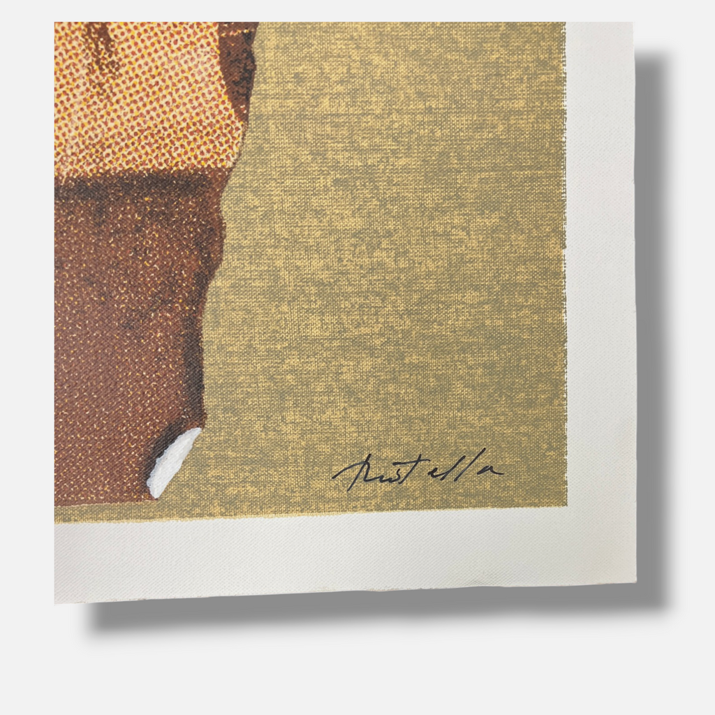 Mimmo Rotella "Botin" 2002 Limited Signed Fine Wall Art | 106 x 76 cm