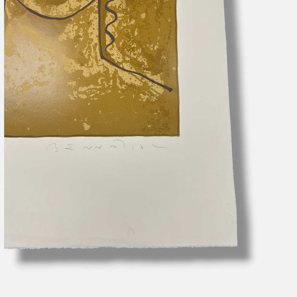 Joan Bennàssar "Sonia" 2001, Limited Signed Wall Art Print, 105L x 75Wcm