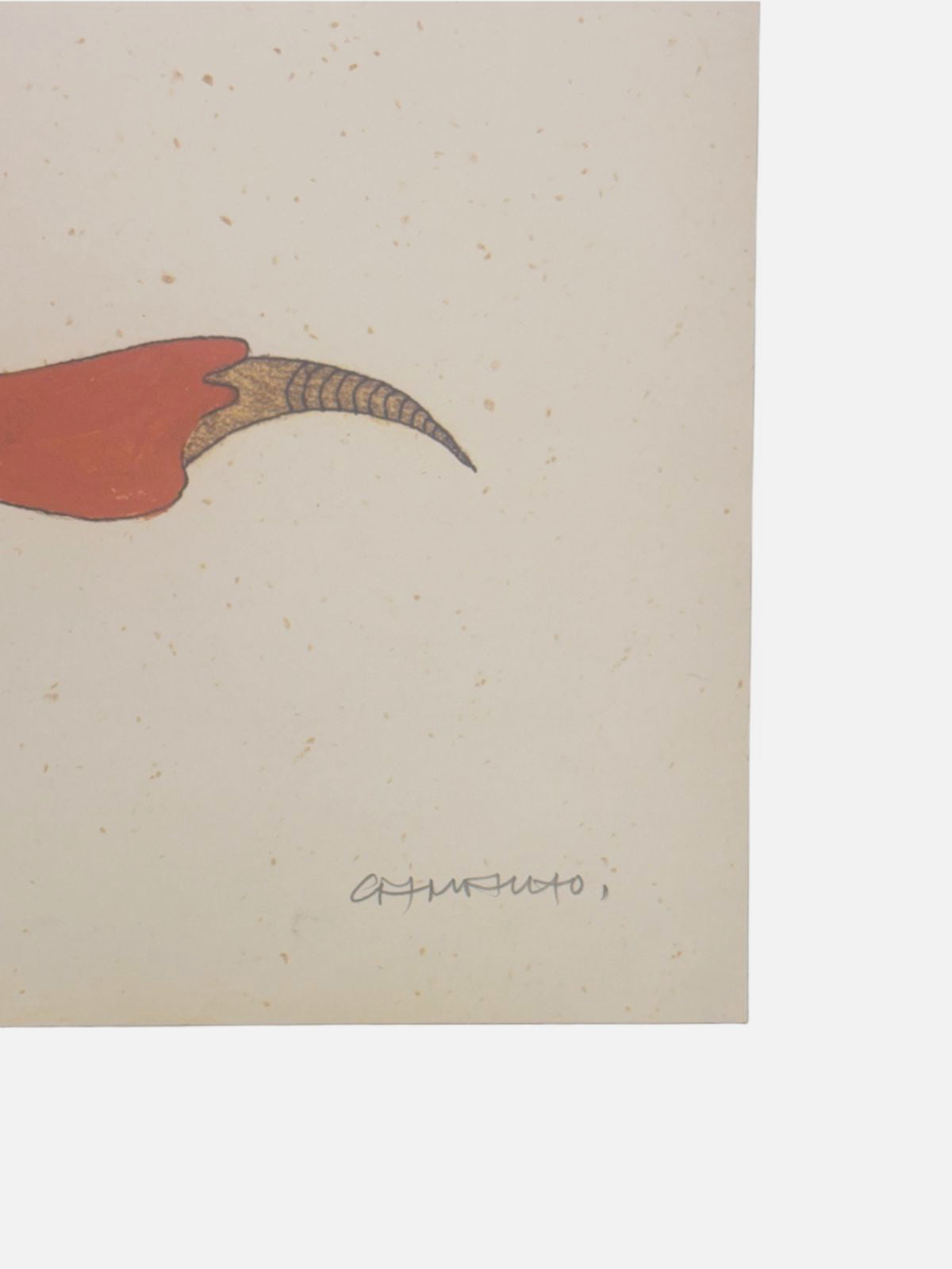 Jorge Camacho "Totem" 2006 P.T. Limited Signed Fine Wall Art Print 100L X 50W cm