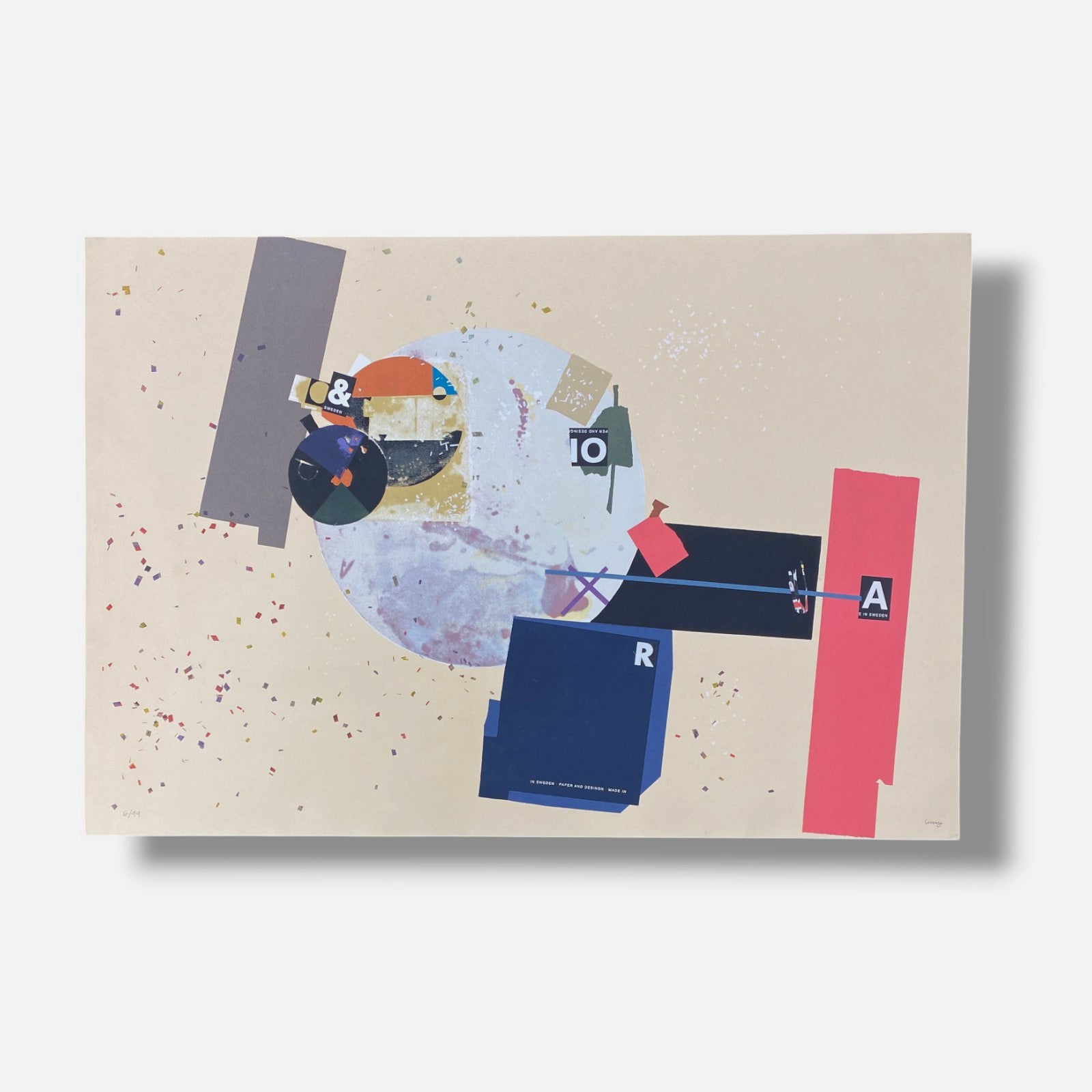 Antonio Lorenzo Carrión "El Espia" 2004 Limited Signed Wall Art | 74 x 109 cm