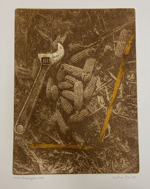 Antoni Miró Bravo "Espigalls" Fine Wall Art | 15 x 21"