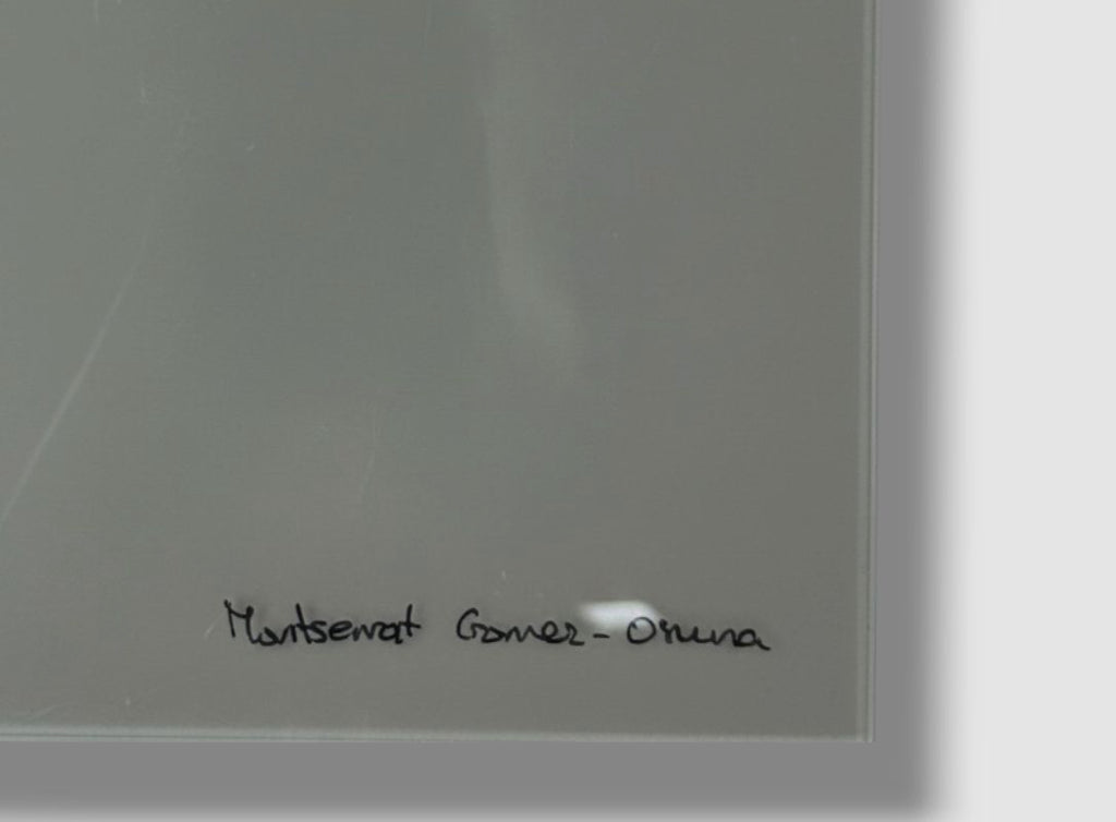 Montserrat Gómez-Osuna "Sin Titulo I" Limited Signed Fine Wall Art Print