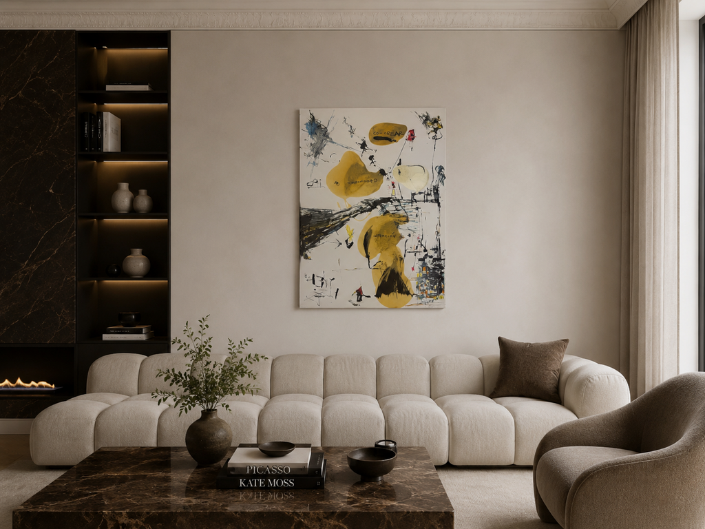 Abraham Gustin "Intención, Sincronicidad y Co-crear" /99 Limited Signed Wall Art