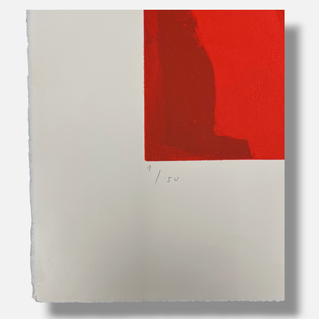 Joaquín Capa Eiriz "Black & Red" 1999 Limited Signed Fine Wall Art Print