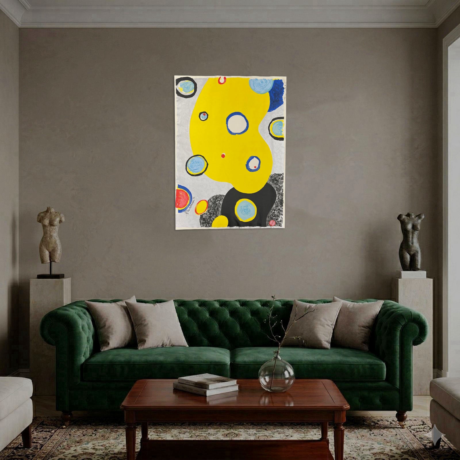 Keiko Mataki "Agua Luna I" P.T. 2004 Limited Signed Wall Art Print | 100 x 73 cm