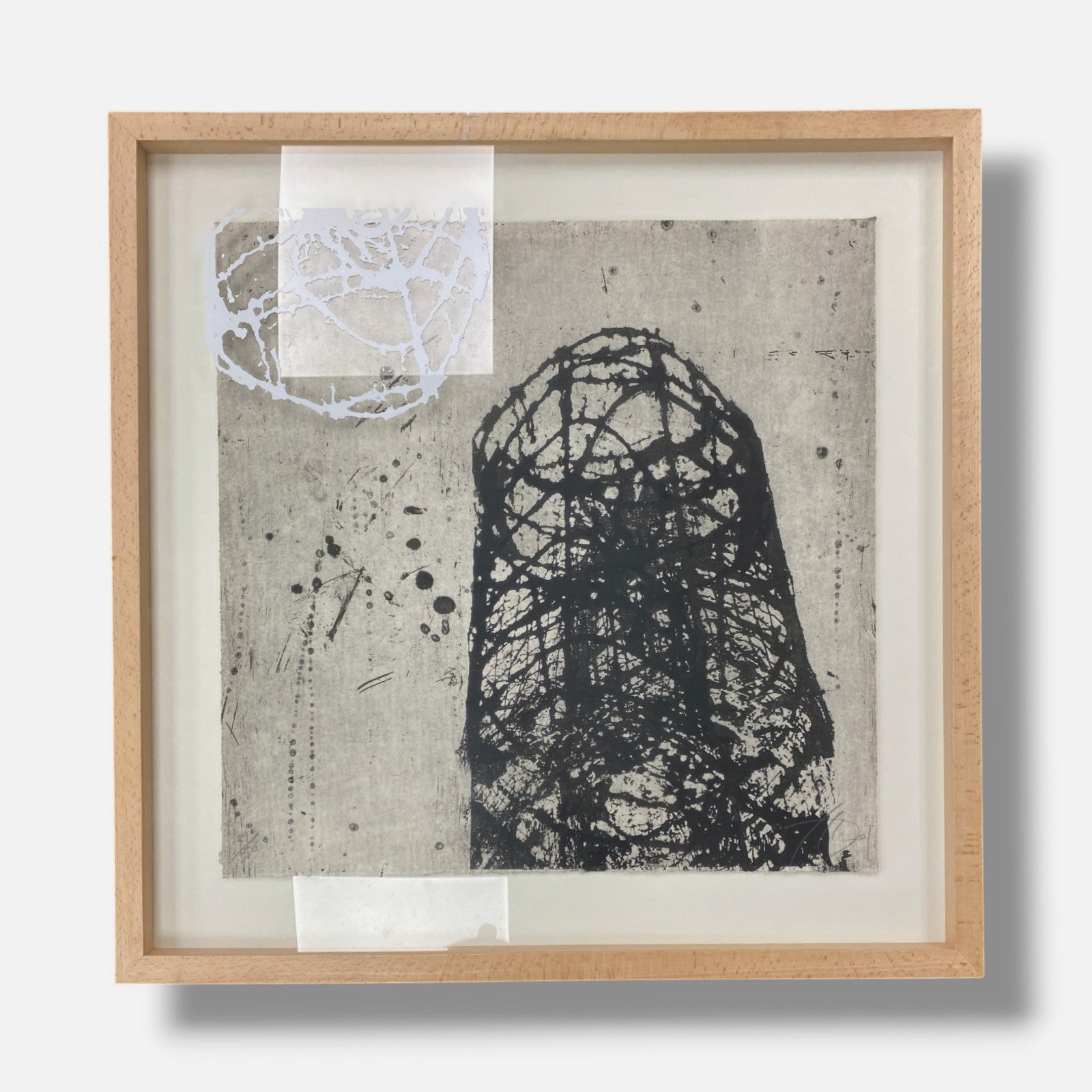 Enric Mas i Barceló "S/T I Serie Esperas" 2002, Fine Wall Art | 60 x 60 cm
