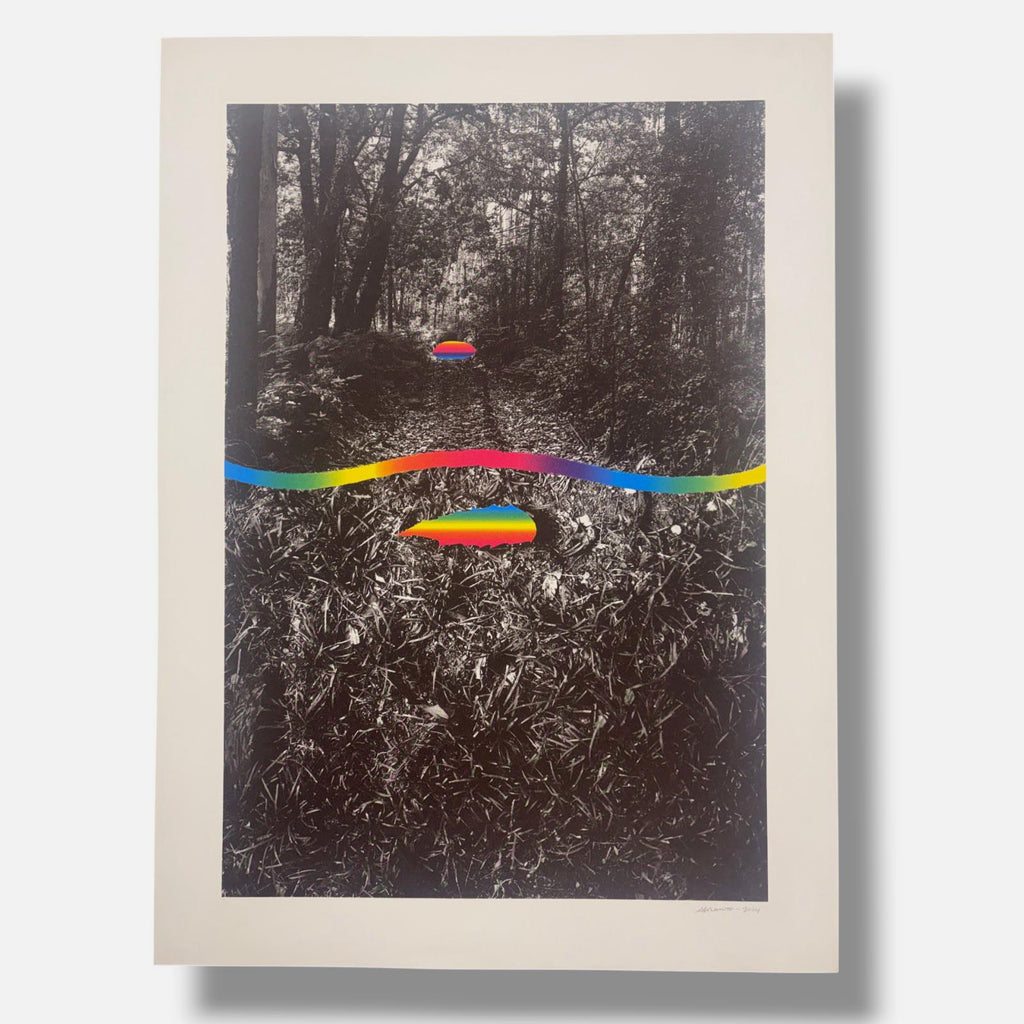 Alberto Carneiro ''Sinais e Sabedoria da Floresta'' Limited Signed Art 82Lx59Wcm