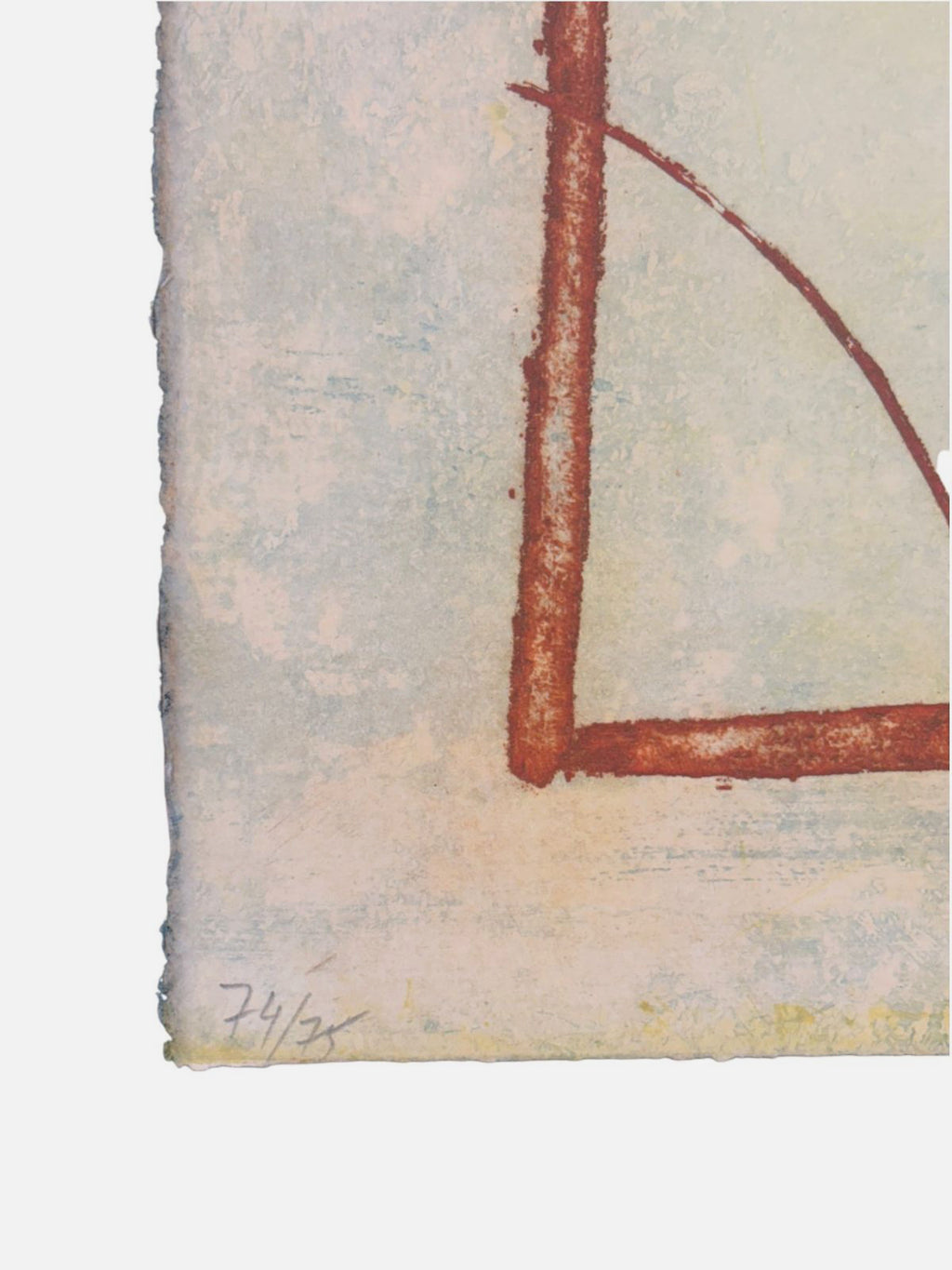 Albert Ràfols-Casamada "Jardi" 2004 Limited Signed Fine Wall Art Print 50x65 cm