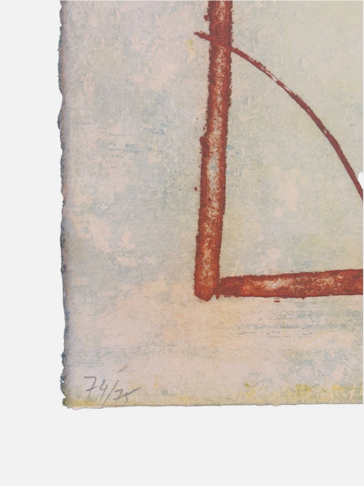Albert Ràfols-Casamada "Jardi" 2004 Limited Signed Fine Wall Art Print 50x65 cm