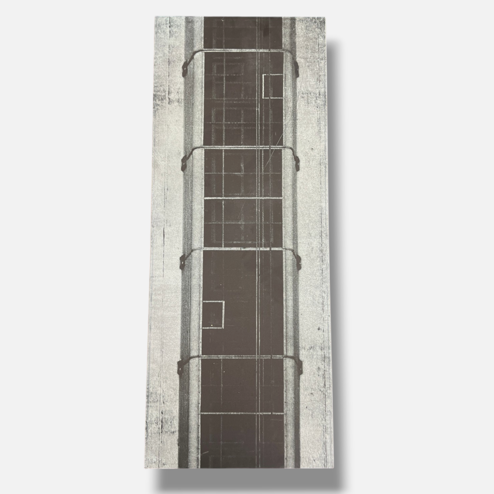 Mónica Casanova "Catenaria II" 2005, Limited Signed Wall Art | 30x100 cm