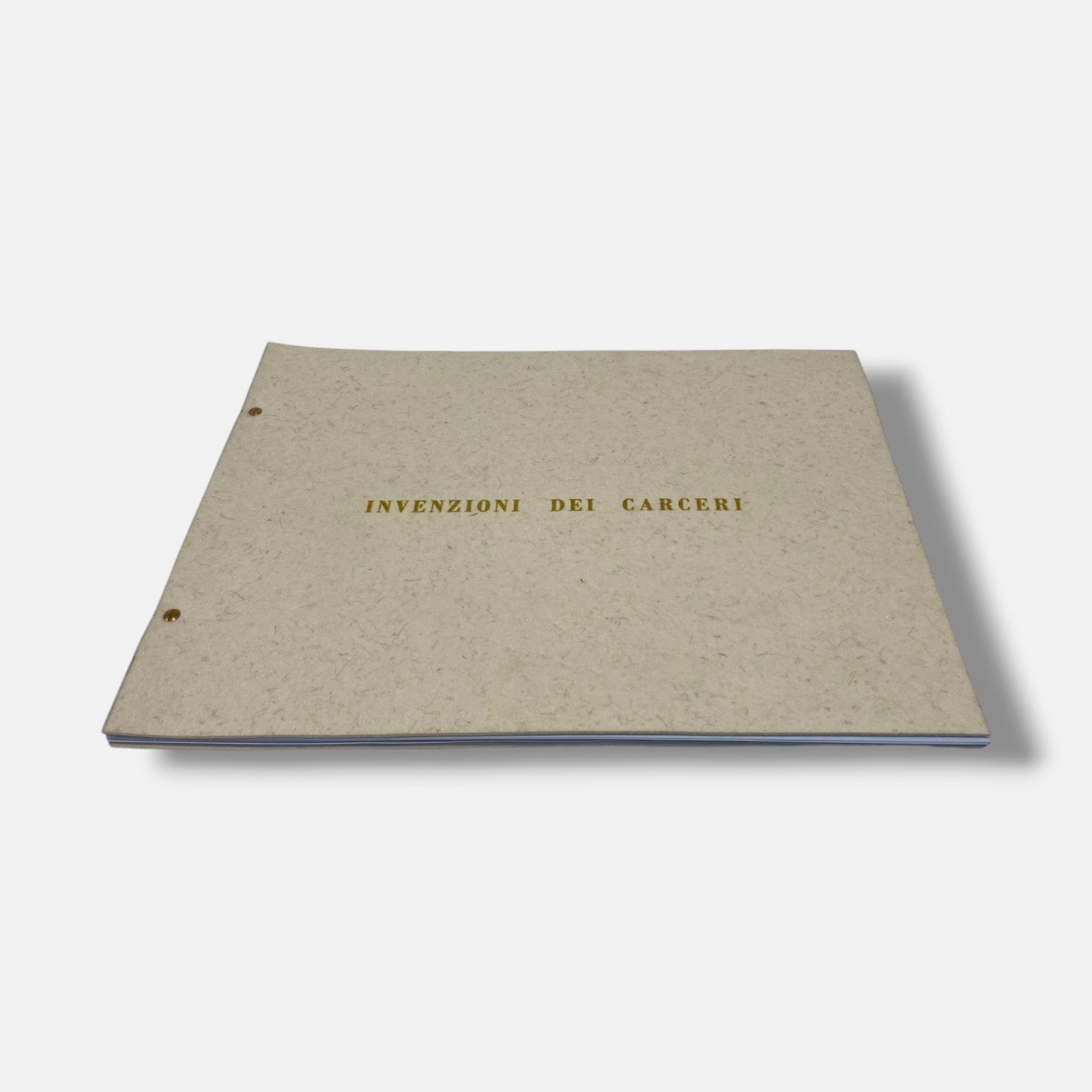 José Antonio Pérez de Vargas y Saldaña "Invenzioni Dei Carceri" Fine Art Book