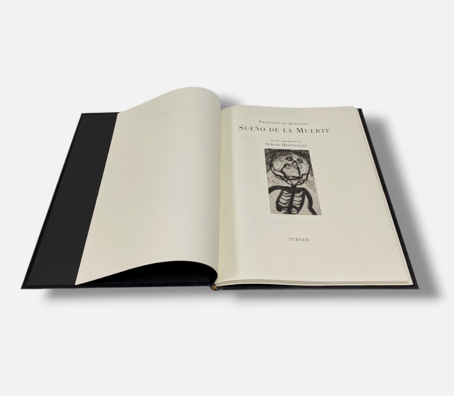 Sergio Hernández "Sueño De La Muerte" 9-Piece Fine Art Book Set | 56.5 x 76 cm