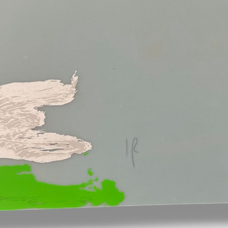 Isabel Martínez Rubio "Saliendo Del Aire" H.C. 2006 Limited Signed Wall Art