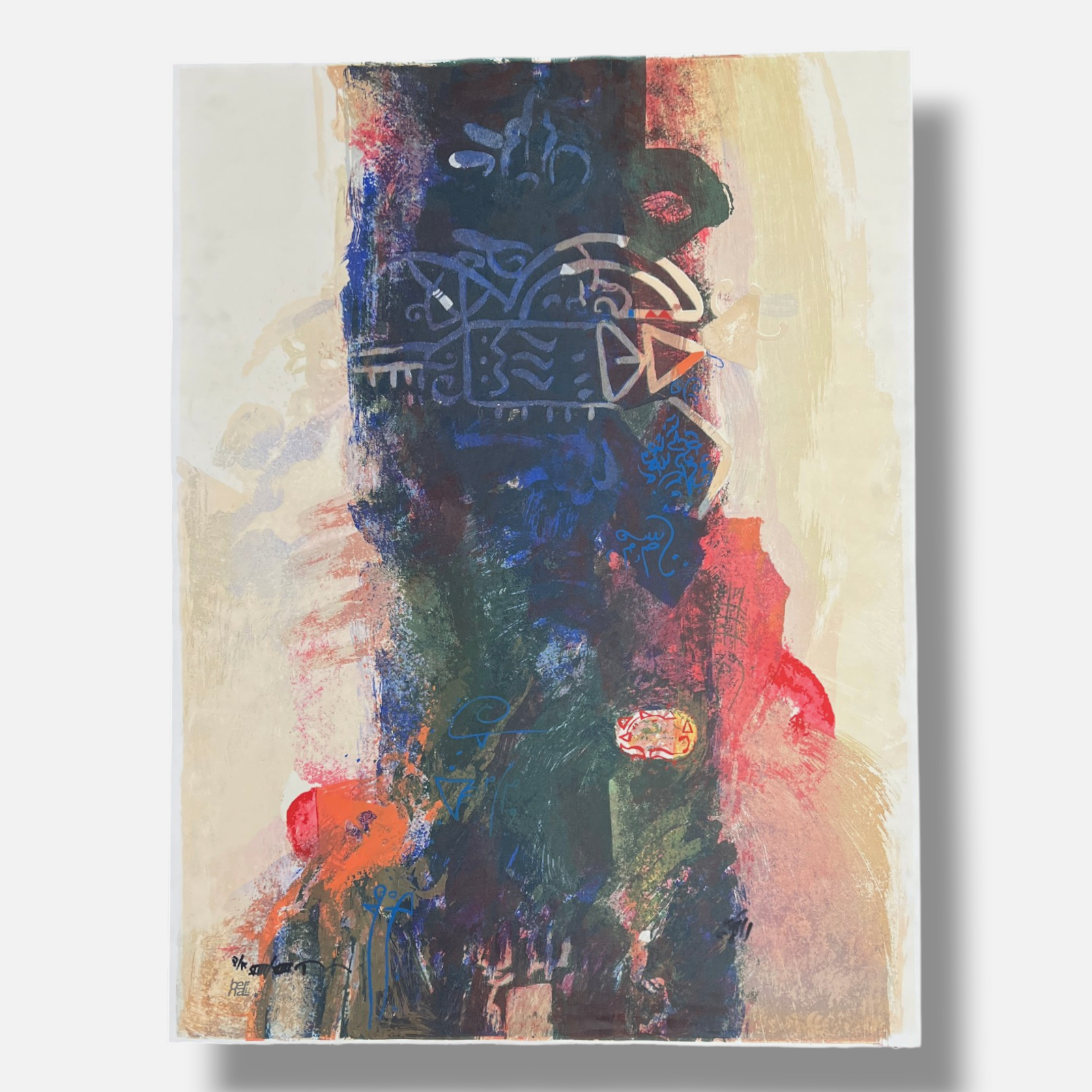 Rashid Diab "Sonidos de la Primavera" P.A., 1998 Signed Limited Wall Art Print