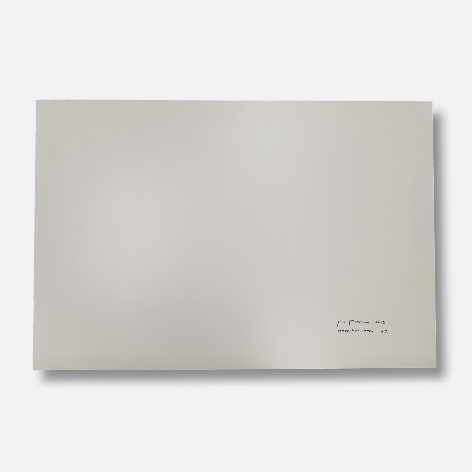 Joan Fontcuberta "Orogenesis: Mano" H.C. 2003 Limited Signed Wall Art