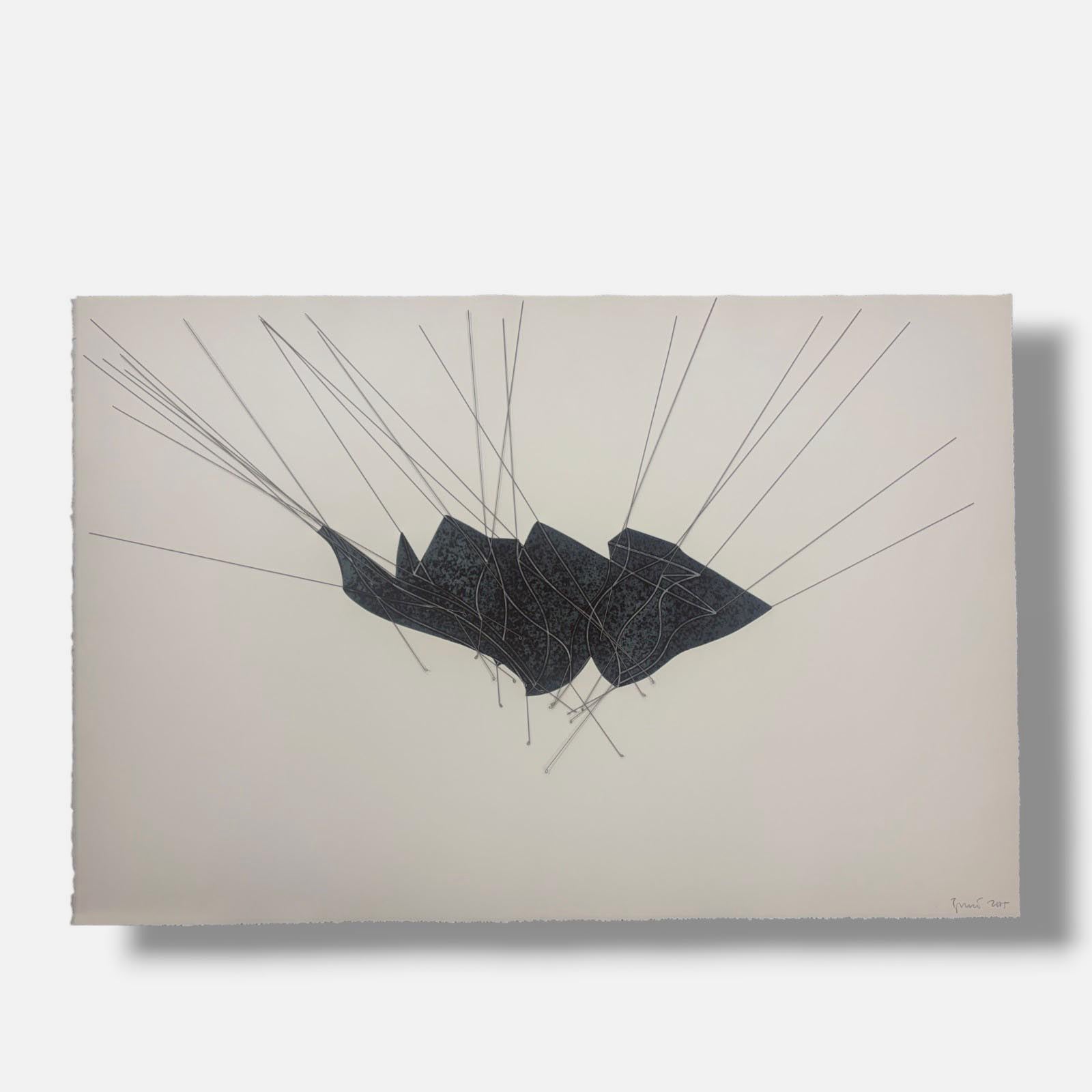 Blanca Muñoz Gonzalo "Divergente" 2005 Limited Signed Fine Wall Art 60L x 90W cm