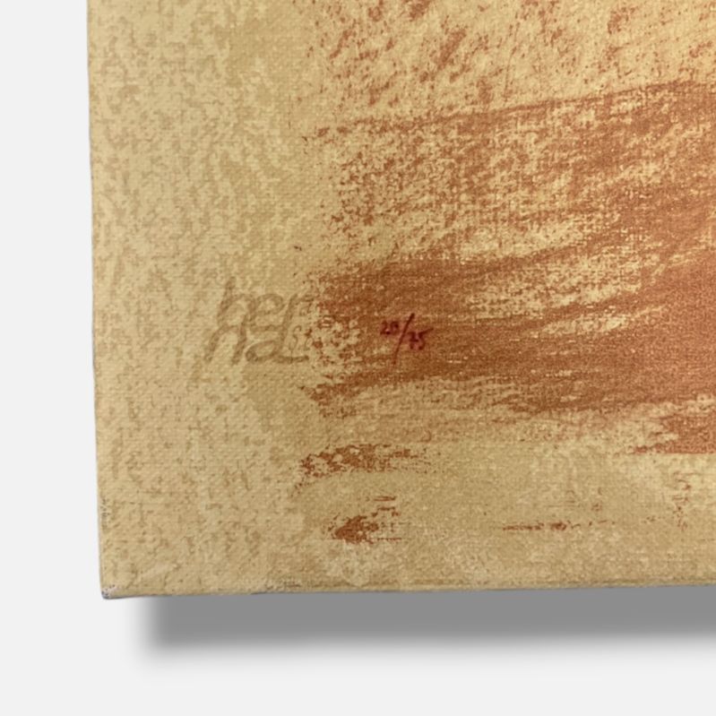José Hernández Muñoz "Historica I" 1999, Limited Signed Wall Art | 54x74 cm,