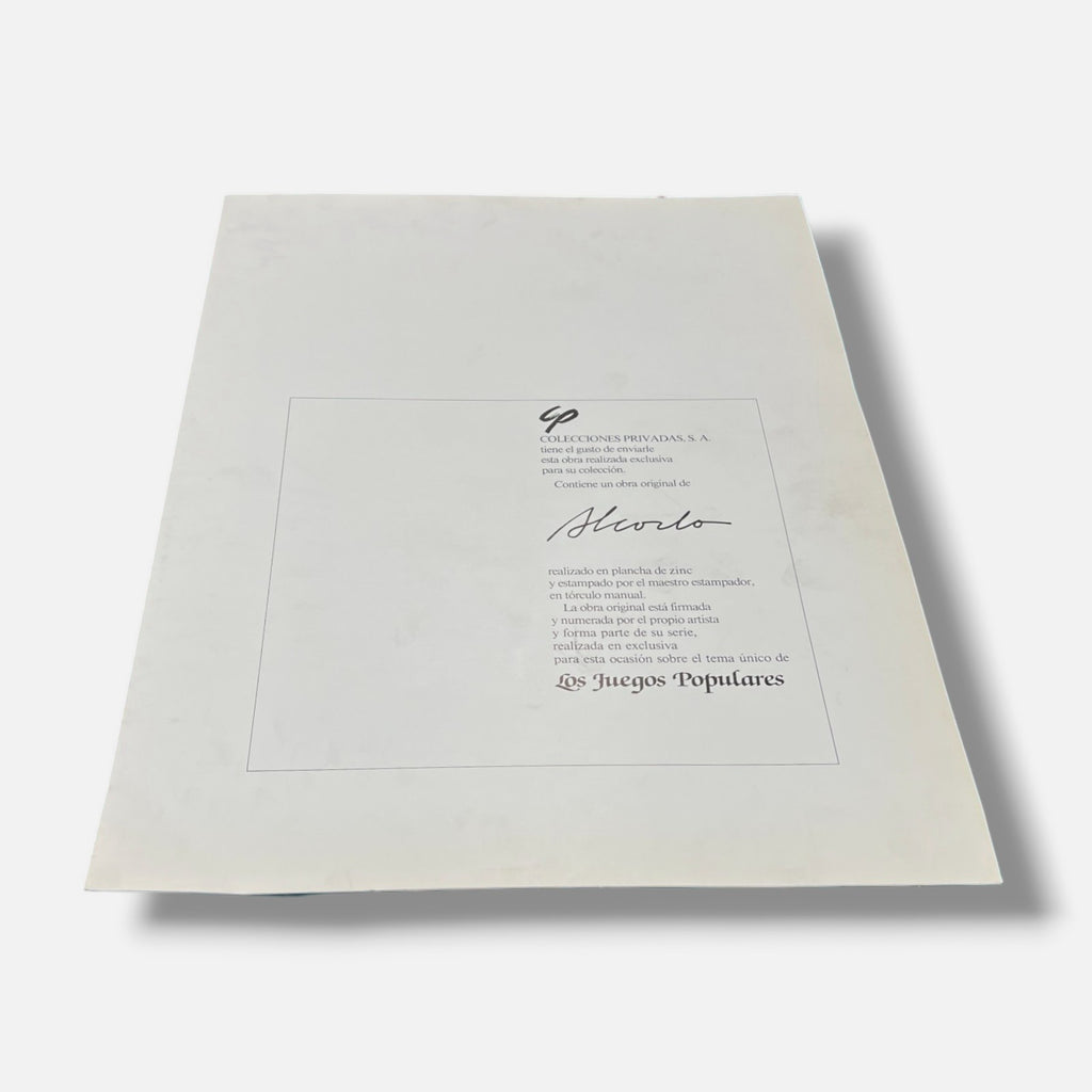Manuel Alcorlo "Carpeta Manual Alcorlo" 1985 Limited Signed Art Print 6pc Set