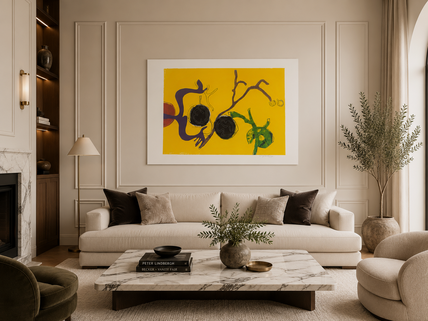 Carlos Neto "Espejo De Manos I" P.T. 2005 Signed Limited Fine Wall Art Print