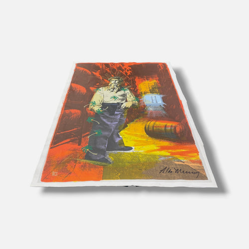 Aldo Menendez "Policia Tropical" P.T. Limited Signed Fine Wall Art | 102 x 67 cm