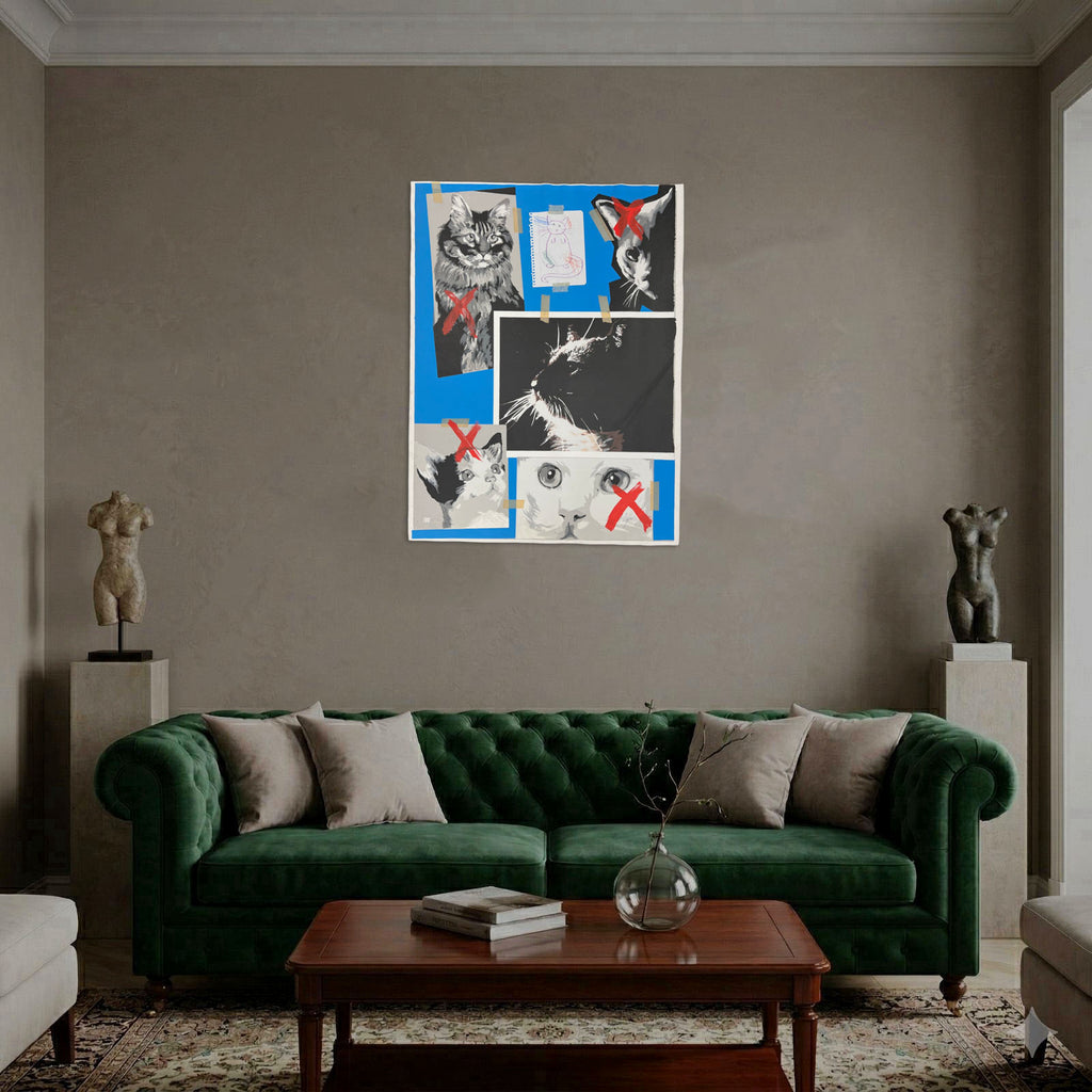 Rodolfo LLopiz Cisneros "Con G de Gato" Limited Signed Fine Wall Art