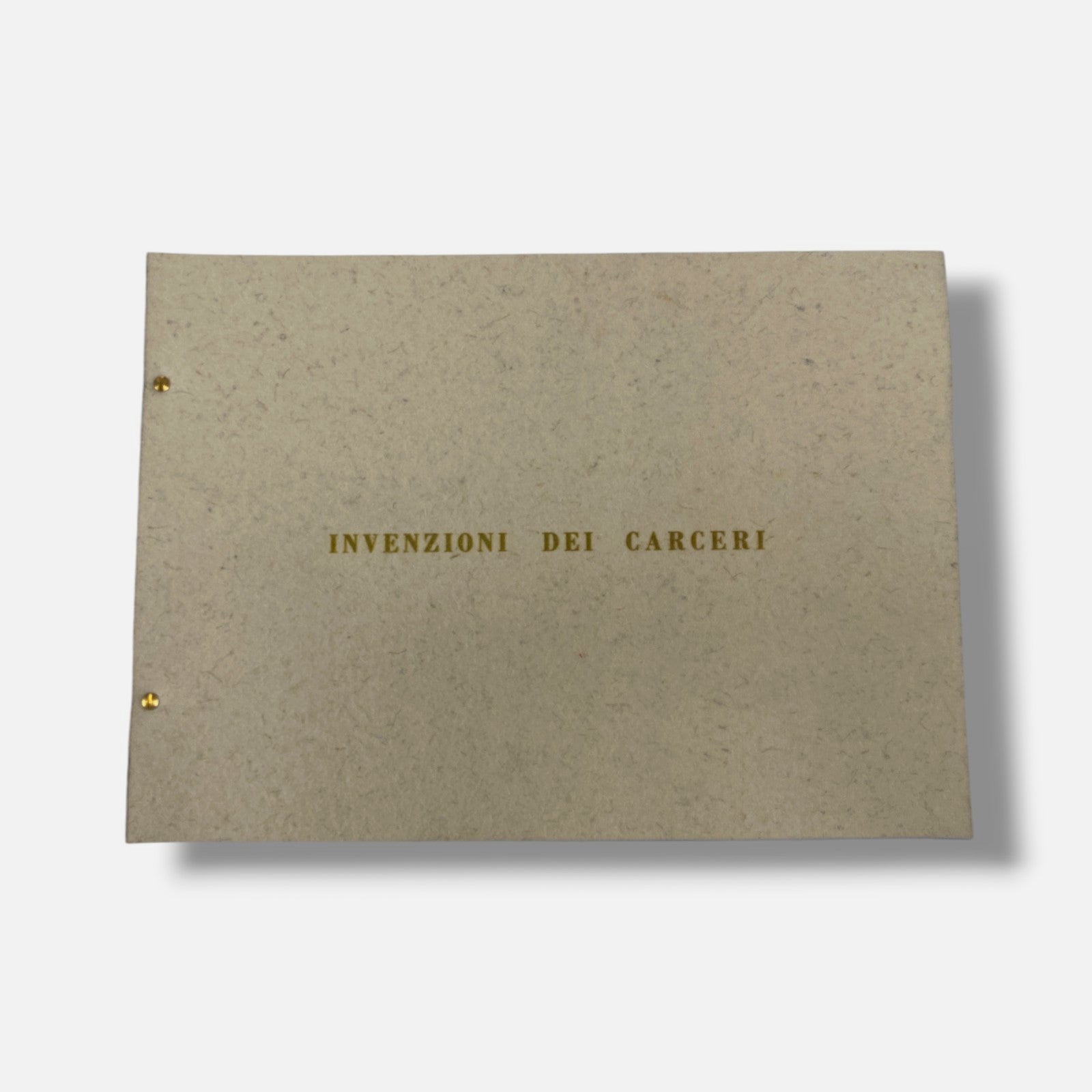 José Antonio Pérez de Vargas y Saldaña "Invenzioni Dei Carceri" Fine Art Book