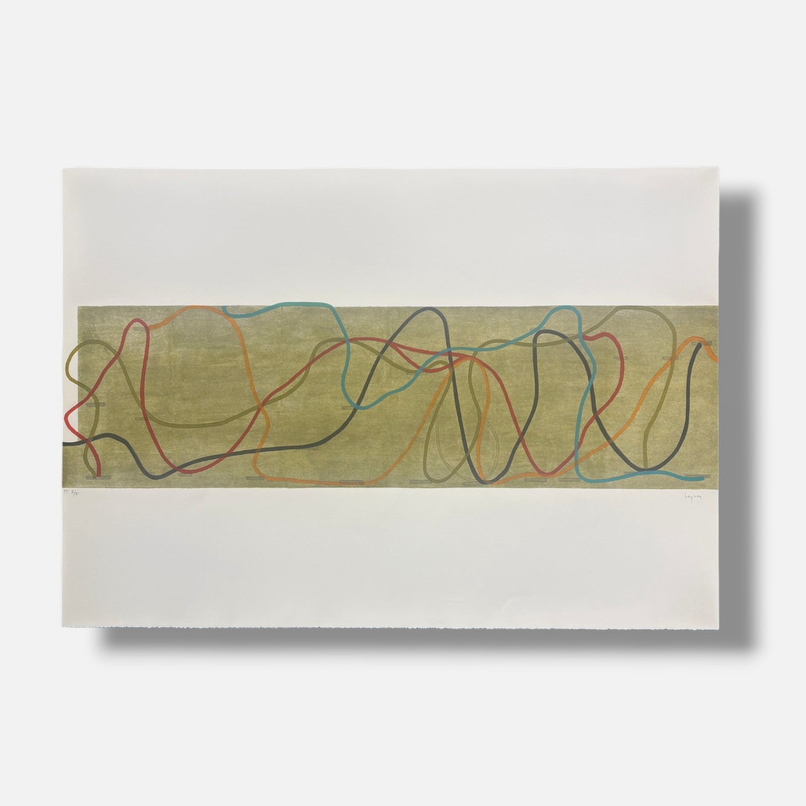 Alejandro Corujeira "El Metodo Regular De La Nieve VI" P.T. Signed Limited Art