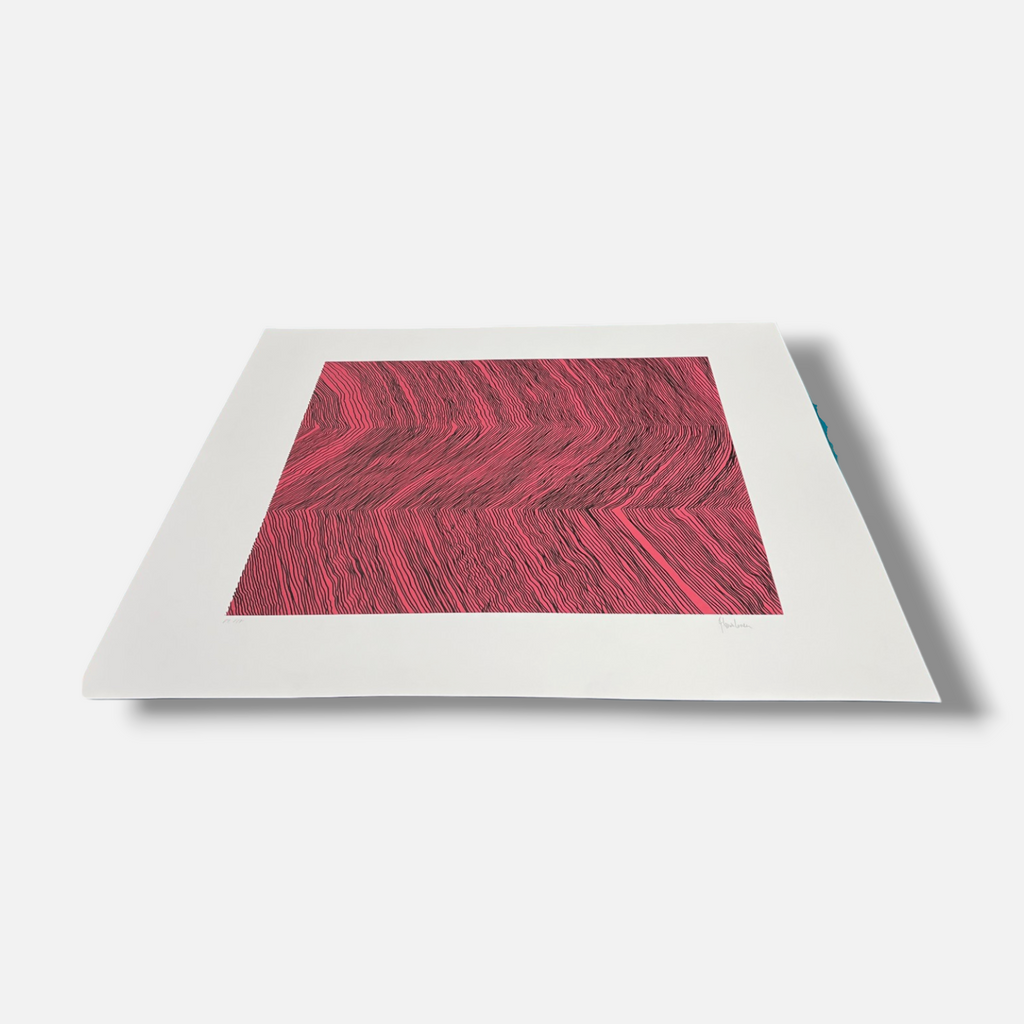 Fernando García Correa "5050RO" P.T. 2004, Limited Signed Fine Wall Art 70 x 70