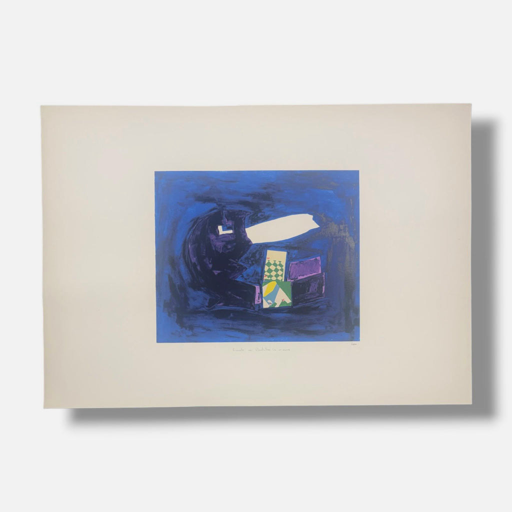Álvaro Lapa "Os Mouros" 2005 Limited Signed Unframed Fine Wall Art 70L x 100W cm