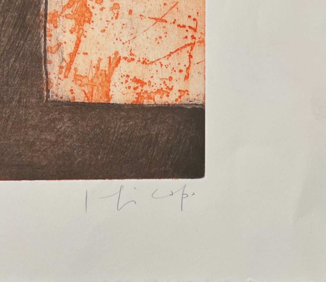 Joaquín Capa Eiriz "Yellow World" Limited Signed Fine Wall Art Print, 73 x 49 cm