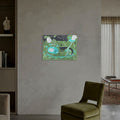 Luis Gordillo "Paisaje" 1985 P.A., Fine Wall Art Print | 53 x 38 cm