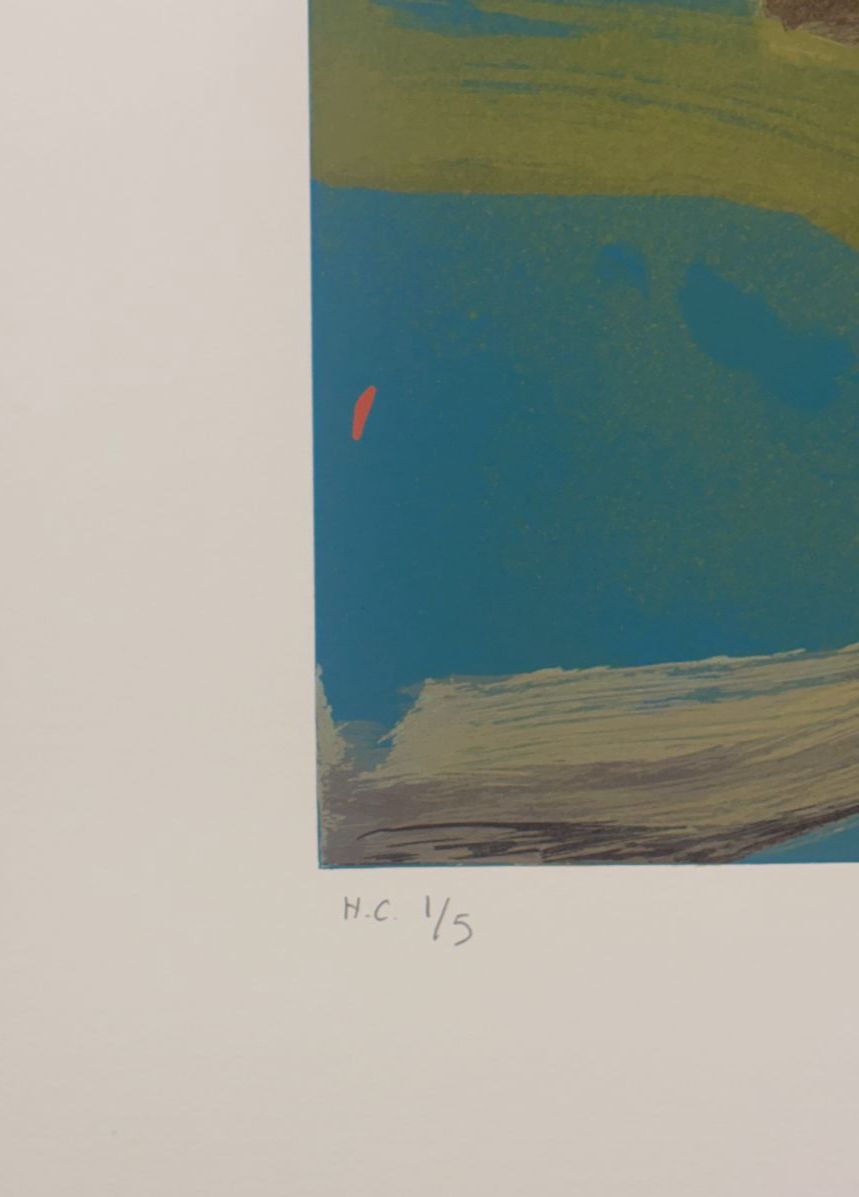 Carlos de Paz Simón "Series Sus Ruidos V" H.C. 2006 Limited Signed Art 70L x 70W