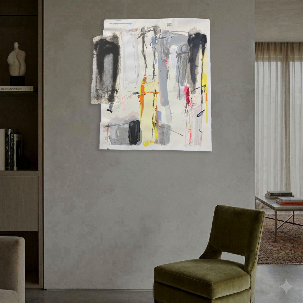 Enzo Esposito "S/T (Collage)" 2002 Limited Signed Wall Art Print | 86 x 82 cm