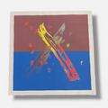 José Manuel Broto Gimeno "Heraldo II" Limited Signed Wall Art | 80 x 80 cm