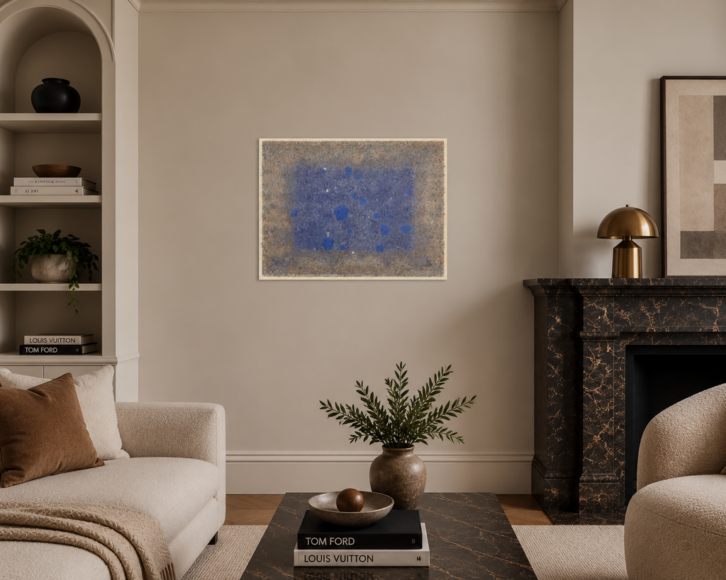 Jose Vento "Del Color II" P.T. 2001, Limited Signed Unframed Fine Wall Art 54x73