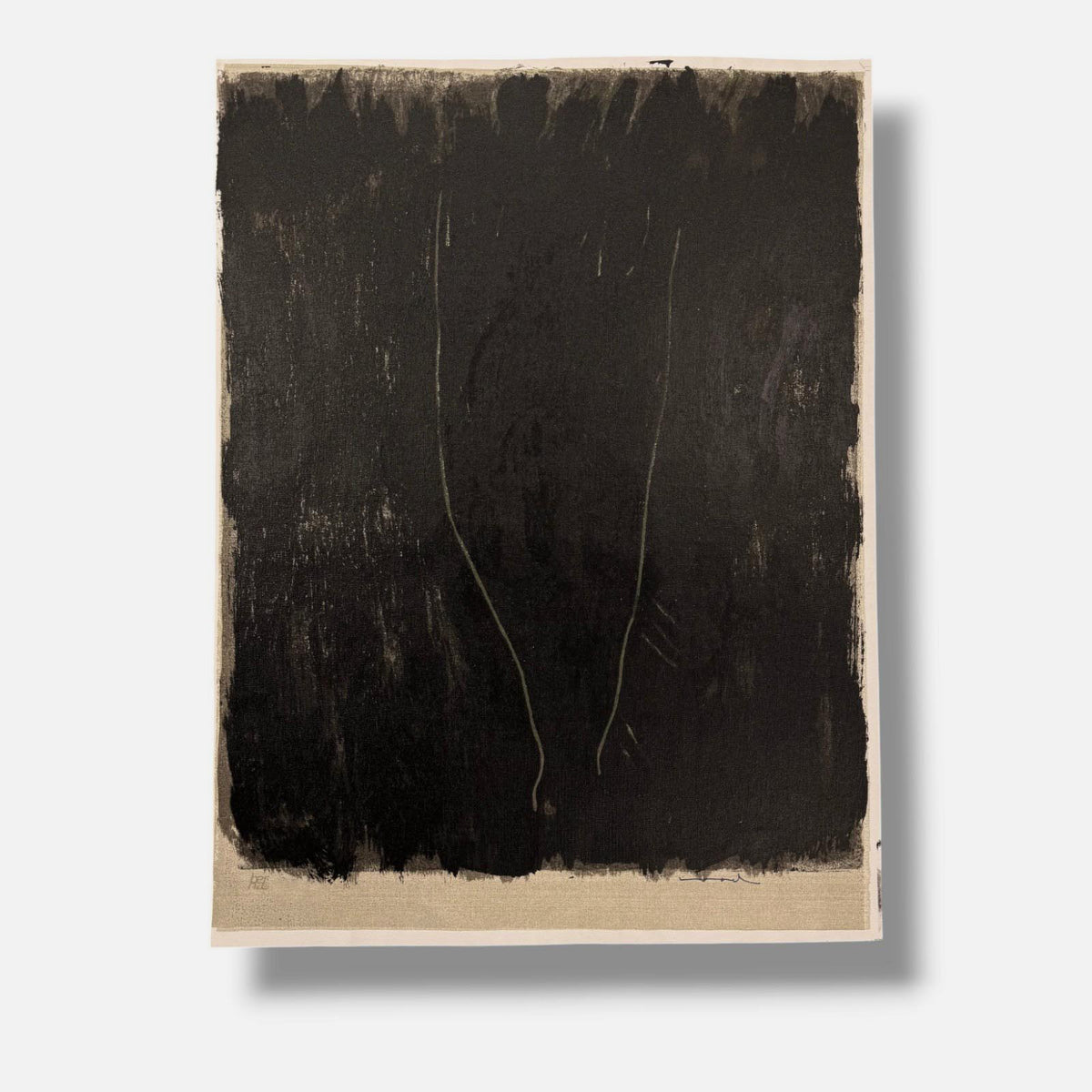 David Israel Pérez Aznar "S/T I" /75 2001 Limited Signed Fine Wall Art 73Lx54Wcm