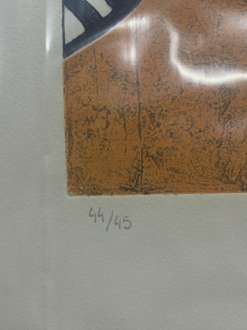 Osvaldo Matamoros "Sin Titulo" 2004 Limited Signed Fine Wall Art Print 76Lx56Wcm