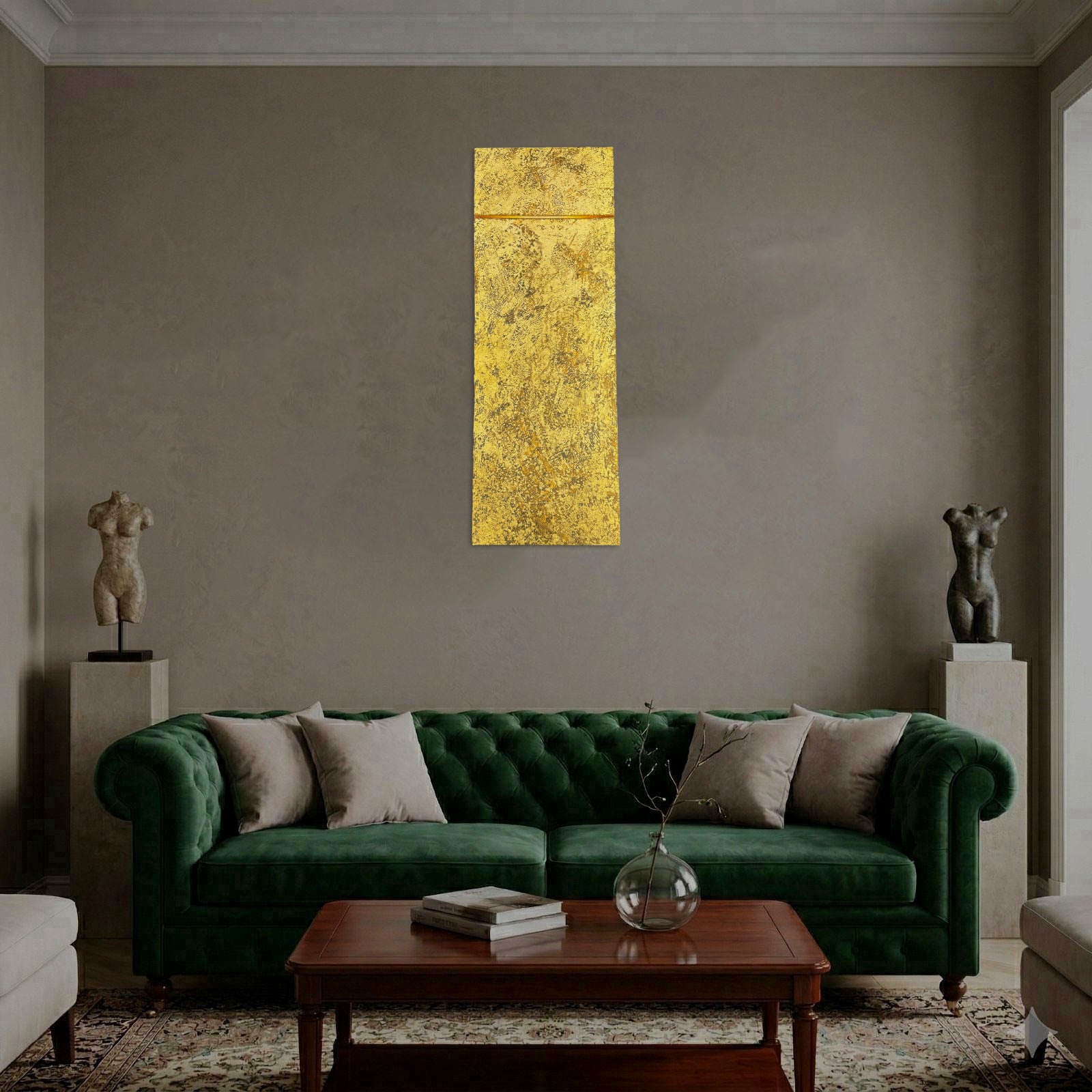 David de Almeida "Silencio IV" H.C. 2003, Fine Wall Art Print | 110 x 45 cm