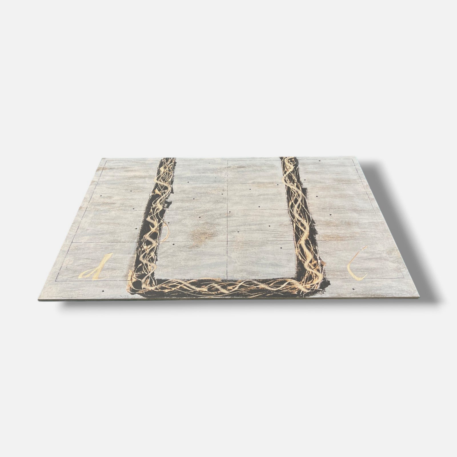 David Israel Pérez Aznar "Cruzar La Puerta (Blanco)" Limited Fine Wall Art Print
