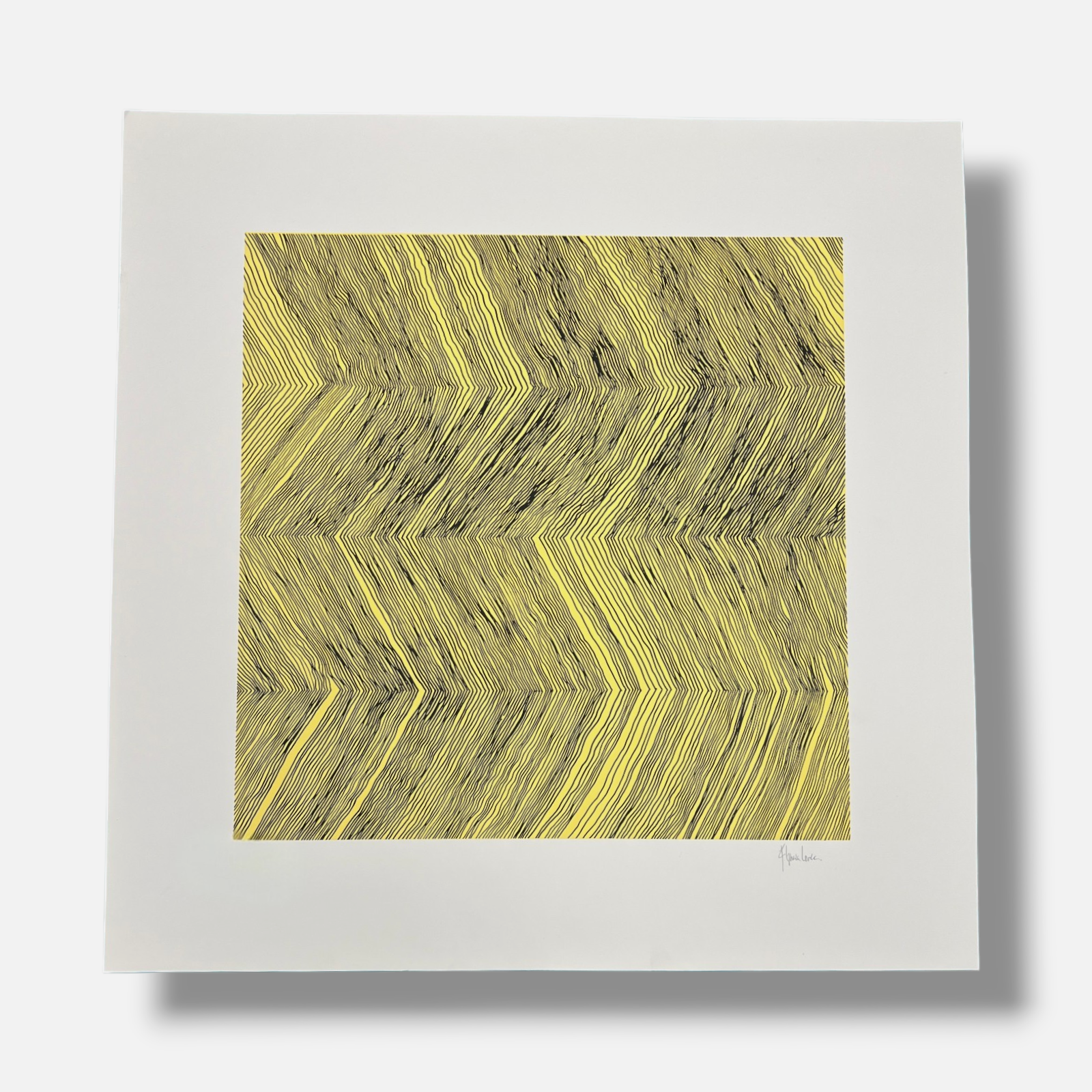 Fernando García Correa "5050AM" 2004, Limited Signed Fine Wall Art 70 x 70