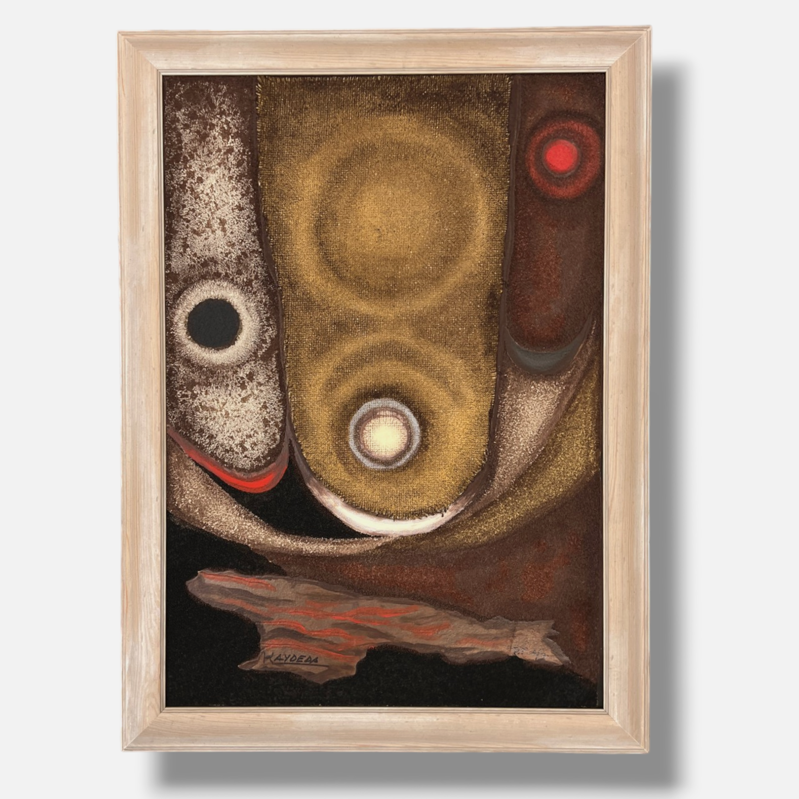 José Mª Kaydeda "El Cosmos Telurico" P.T. 1997, Limited Framed Fine Wall Art