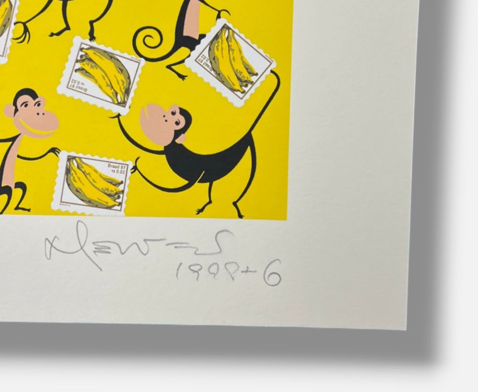 Nelson Leirner "Yes, nos Tenos Bananas" Limited Fine Wall Art Print | 80 x 60 cm