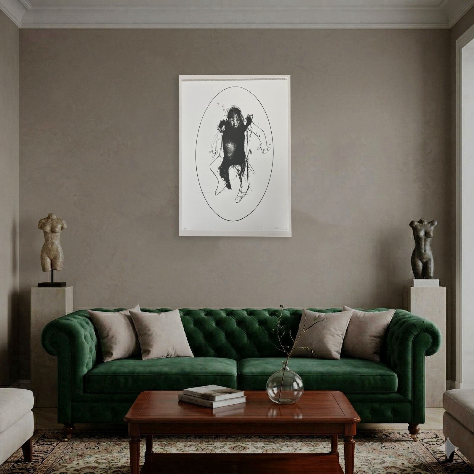 Jon Ander Del Arco "Los Santos Inocentes VI" P.T. Limited Signed Wall Art
