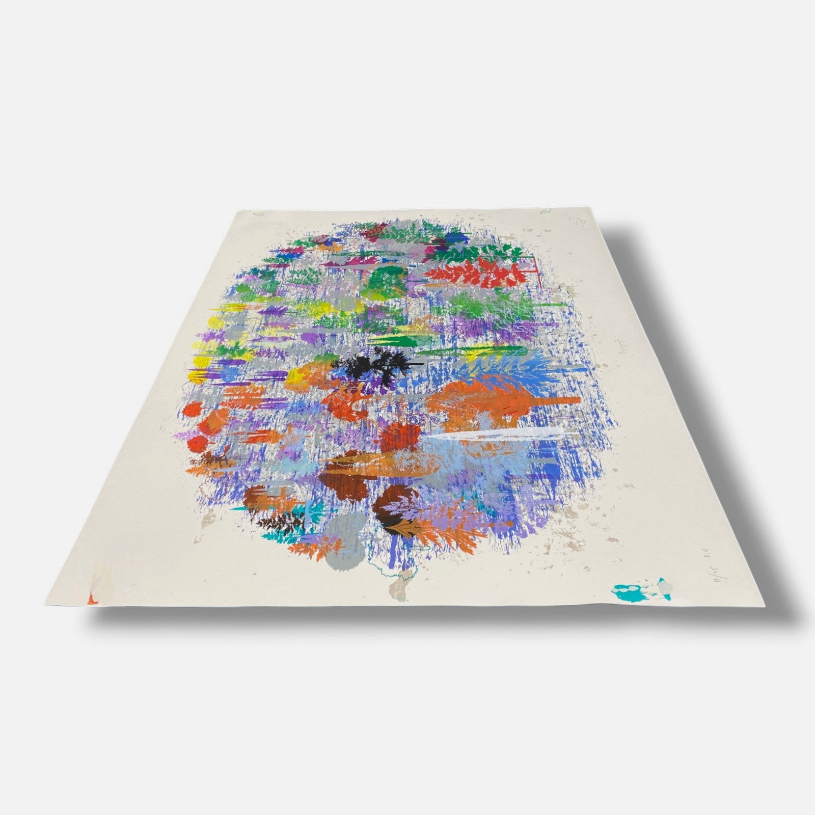 Alfonso Albacete "Bosquejo" 2006 Signed Large Fine Art Print | 140 x 100 cm