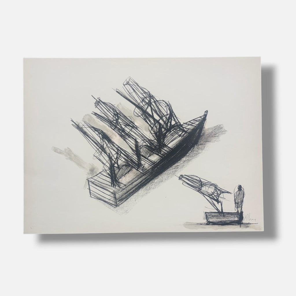 KCHO "Sin Titulo" 2004 Limited Signed Unframed Fine Wall Art Print, 50L x 70W cm